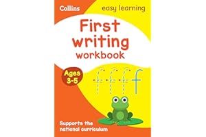 First Writing Workbook Ages 3-5: Ideal for home learning (Collins Easy Learning Preschool)
