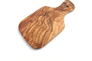 DETONTSAI Generic Mini Planche à découper en Bois d'olivier 21 cm