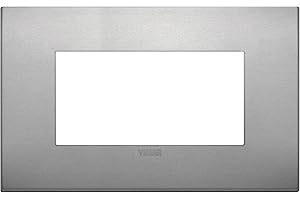 Vimar 19654.16 Arké Plaque Classic 4 modules, aluminium, lave