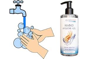 JAMEITOP Marvita med Aloe Vera 250 ML Hygiene Gel Pump Spender waschen ohne Wasser NEU