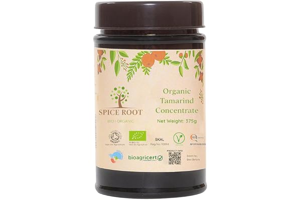 Ekologiskt tamarindkoncentrat 375 g - certifierat ekologiskt, premiumkvalitet | Vegan