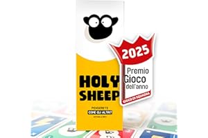 ATM Gaming Holy Sheep – Gioco da Tavolo per Famiglie e Amici – Indovina le Stesse Risposte dei Tuoi Compagni di Squadra! – Gioco Divertente e Veloce – Da 3 a 9 Giocatori – Italiano