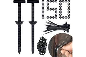 IGRARK Lot de 150 attaches de câble universelles pour réparations, support en nylon résistant aux UV, utilisation universelle pour voiture, maison, réparation, machines