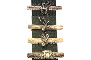 ETUI-SHOP Krawattenspange aus Horn - "Bock"