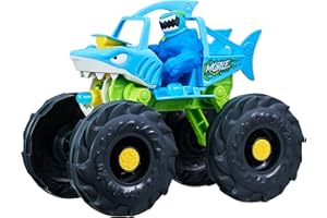 Heroes of Goo Jit Zu "Stretch And Strike Thrash Mobile! Pojazd z wyrzutnią rakiet i rozciągliwym, wypełnionym Goo Exclusive Race Suit Thrash. (41411)