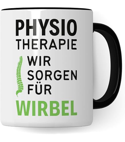 Lustige Physiotherapeuten Tasse – „Ich Mache Was Mit Menschen“ | 330 Ml, Spülmaschinenfest