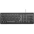 HP 100 Wired USB Keyboard with Full Range of 109 Keys, 12 Working Function Keys, and 3 Hotkeys / 3 Years Warranty(2UN30AA)