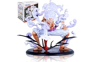 Byhsoep Figurka One Piece, 23 cm, Nika Gear 5 Luffy Figure, One Piece Monkey D. Luffy PCW, model postaci, statuetka na biurko, dla fanów anime, do pokoju, salonu, na prezent dla dzieci