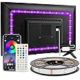 Enteenly LED Strip Für TV - 3m RGB Beleuchtung Mit App & Fernbedienung