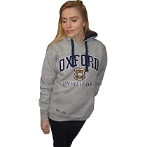 Buy OU129 Licensed Unisex Oxford University Hooded Sweatshirt Maroon online in Pakistan