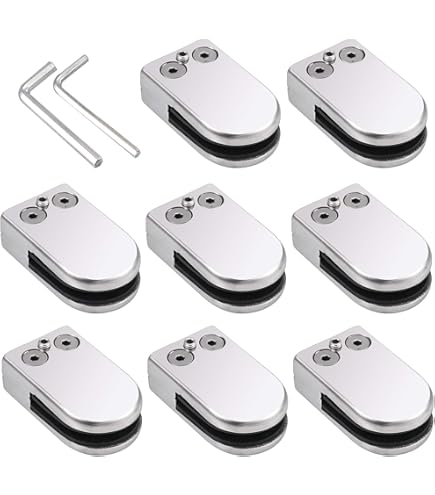 Inox Punto Fisso/ Supporto Per Vetro 48mm/50mm/Stainless Railing In - Foto 4