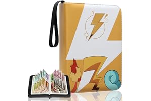 Bheddi Álbum de Cartas para PTCG Cartas [Premium] Álbum para Cartas Coleccionables (Lightening)