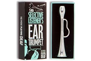 Boxer Gifts Old Age Joke Gifts For Men & Women - Selective Listeners Ear Trumpet - Funny Gifts For Husband - Silly Novelty Presents For Secret Santa