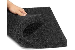 Aquarium Biochemical Cotton Filter Foam Fish Tank Sponge 50x50x2.5cm by liannmarketing