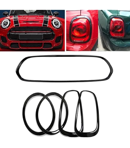 3Pc Red Bumper Grille Trim Accents To Fit Volkswagen T6