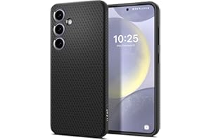 Spigen Liquid Air etui zaprojektowane dla Galaxy S24 (2024) [ochrona klasy wojskowej] - matowa czerń