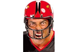 FIESTAS GUIRCA | Casco di Football Americano (Taglia Unica) - Accessorio Sportivo per Costumi da Giocatore di Football Americano - Ideale per Feste a Tema e Celebrazioni Sportive - Adulto Unisex