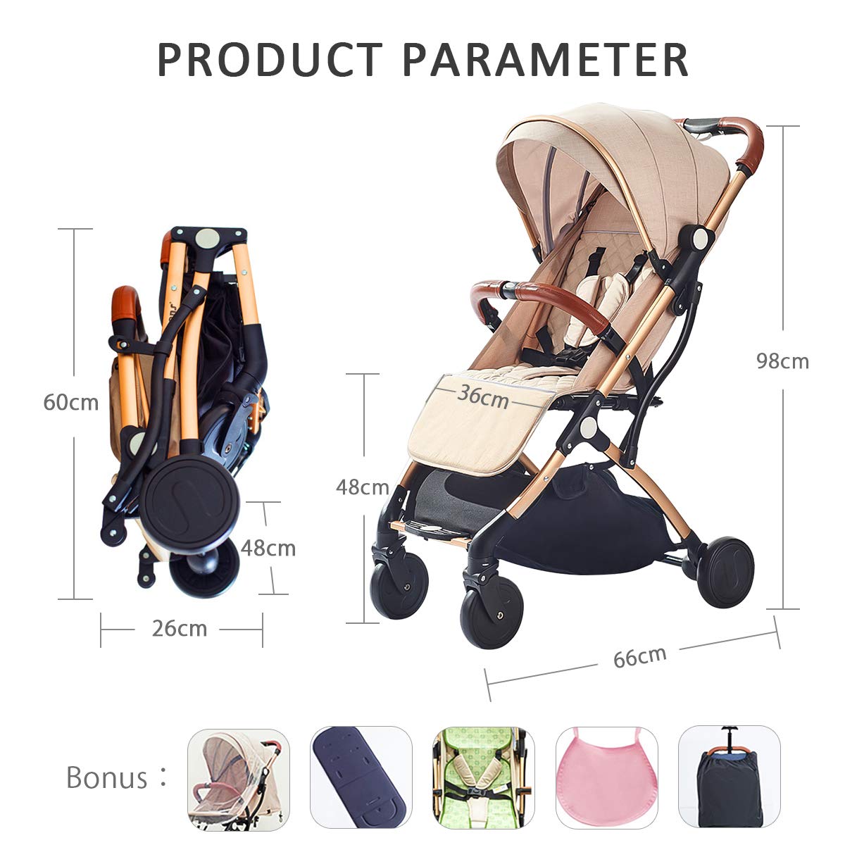 sonarin pushchair