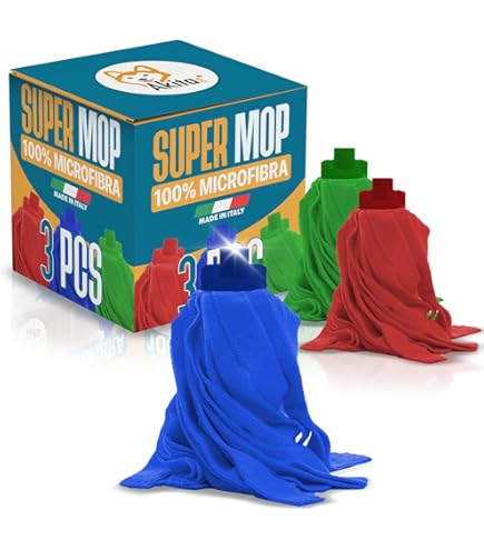 Secchio Doppio Tts Cleaning Con Strizzino - Capacità 8+6 Litri Rosso | Per Pulizie Efficienti - Foto 11