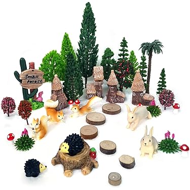 20 Branches De Buissons Miniatures Verts Pour Maquettes Et Dioramas - Décoration Paysage Réaliste