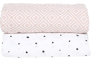 Motherhood Einschlagtücher PREMIUM vorgewaschen, große Mullwindeln, 2-er Set, Öko-Tex Standard, 100% naturreine Baumwolle, 85x110 cm, Quadrate apricot