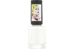 Rimmel London 60 Seconds Nail Polish by Rita Ora, White Hot Love