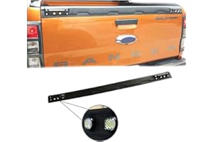 JHCHAN Protezione portellone con LED per Ford Ranger 2012-2022 Wildtrak XL XLT Tremor Limited Platinum Raptor T6 T7 T8