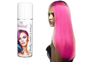 GLITZYGURL Spray koloryzujący do włosów 125ml sypki (Fluoróżowy)