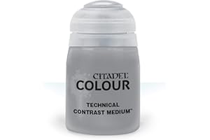 Games Workshop Citadel Pot de Peinture - Technical Contrast Medium (24ml), Black