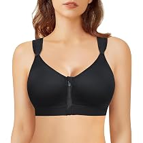 Soutien-Gorge Post-Opératoire Femme - Brassière Sport à Fermeture Devant Sans Armature | Confortable Et Adjustable