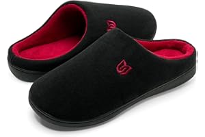 WateLves Chaussons Homme Pantoufle Femmes Hiver Court Peluche mémoire Mousse Chaud Coton Mixte Adulte