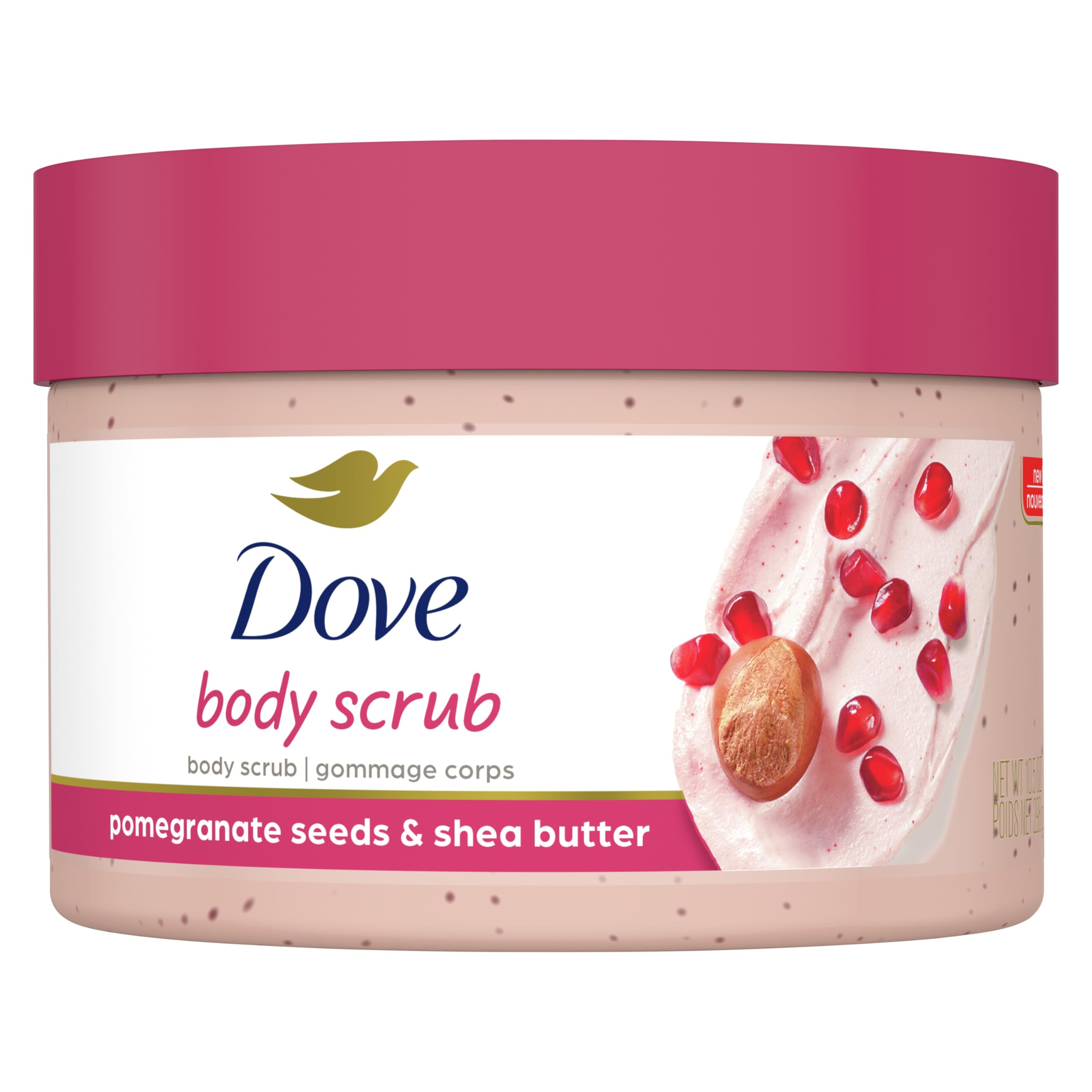 Dove Exfoliating Body Polish, Pomegranate and Shea Butter