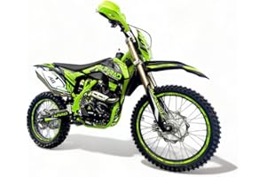 ‎ALFARAD Alfarad A8 21/18 300 ccm 25 ps Dirt Bike Dirtbike CrossBike Enduro DirtBike pocket 300ccm Pitbike PocketBike Motocross Motorrad Motorbike Motorsport Pocket Vollcross Crossbike Grün