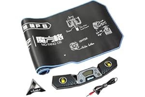 Taolele Qiyi Speed ​​Cube Timer Atletica Professionale Touch Control Timer con Tappetino 80X30cm Sensore Altamente Sensibile e Connettore Cavo Dati per Vari Display per Gara Stack Competizione