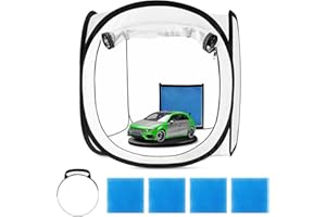 CooTentler Pop Up Paint Booth 43x43x43cm Portable Airbrush Spray Tent with Mesh Door and Mesh Window for Models, Furniture, Auto Parts and Other Items Painting Works