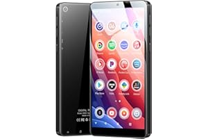 Oilsky 128GB MP3 Player with Bluetooth and WiFi, Android 13.0, 5.5" HD Touchscreen, 13MP Camera, Preloaded Spotify, Pandora, 1TB Expandable & Parental Controls