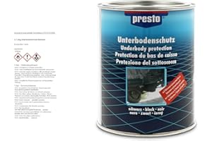 presto 603253 Protection bitumeuse pour Bas de Caisse Noir 1,3 kg