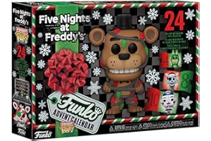 Funko Advent Calendar: Five Nights At Freddy's (FNAF)2023 - Calendrier de L'avent - 24 Jours de Surprise - Boîte Mystère - Idée de Cadeau