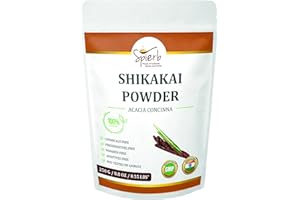 Spierb Shikakai Powder 250g – Natural Hair Cleanser & Conditioner – Pure Acacia Concinna for Hair Care – Ayurvedic Herbal Hair Wash – Sulfate-Free, 100% Natural Powder for Healthy Scalp