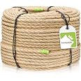 Corda In Sisal Per Tiragraffi – Alta Qualità, Naturale, 6 Mm, In Diverse Lunghezze