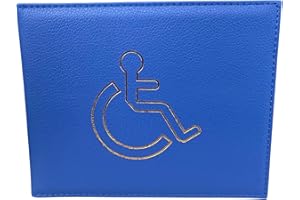 REQUISITE NEEDS Disabled Blue Badge and Timer Holder Wallet Protector Disability Parking Permit Holder