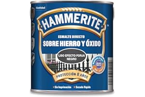 HAMMERITE ESMALTE METALICO FORJA NEGRO 0.750L 5093196