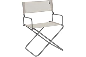 Lafuma Fauteuil de camping, Pliable, Compacte, Avec accoudoirs, FGX XL, Batyline, Couleur: Seigle, LFM1346-8548