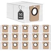 LOOHAOC 16'lı elektrikli s&uuml;p&uuml;rge &ccedil;antası, s&uuml;p&uuml;rme robotu L10s Ultra/Xiaomi X10+/Dreame L10 Ultra, L10s Pro Ultra/L20 Ultra/Xi