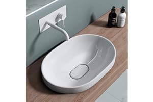 DOPORRO Sogood Lavabo vasque à encastrer évier design Bruxelles5006A 59 x 40 x 18,5 cm