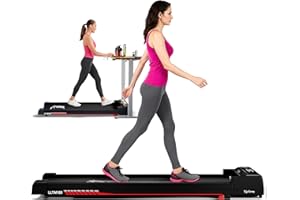 Lifelong Walking Pad Treadmill | 3 HP Brushless Motor | 2-Level Manual Incline | LED Display | Foldable Design | Remote Control | 110 Kg Capacity | 8 Km/h Speed | Home Fitness Walking Machine LLTM183