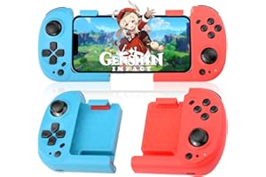 Joso Wireless Game Controller für iPhone, Android, PC, MFi Bluetooth Gamepad Kompatibel mit iPhone 14/13/12 Pro Max, Sam-sung, Xiaomi, O-PPO, Goo-gle, Play CODM, Minecraft, Genshin Impact und mehr