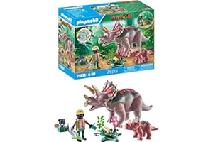 TRICERATOPS +BEBE ET EXPLORATR PLAYMOBIL PLL71821