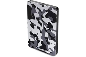 Sonnics 1TB Grigio mimetico hard disk esterno portatile USB 3.0 Super velocità di trasferimento per uso con Windows PC, Apple Mac, Xbox One e PS4