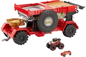 Hot Wheels Monster Trucks Carreras con Cuesta Abajo, Pistas de Coches de Juguetes (Mattel GFR15)